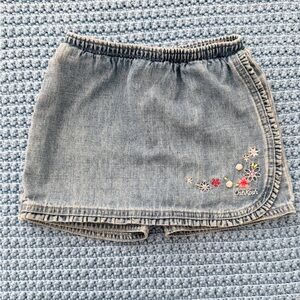 Vintage OshKosh B'gosh Light Blue Baby Skirt